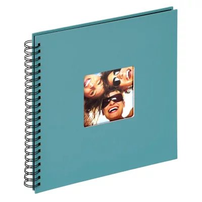 Spiraal fotoboek Fun - 50 pagina's, 30x30 cm 30x30 cm | petrolgroen
