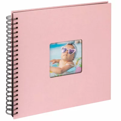 Spiraal fotoboek Fun - 50 pagina's, 30x30 cm 30x30 cm | roze