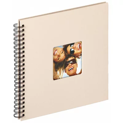Spiraal fotoboek Fun - 50 pagina's, 30x30 cm 30x30 cm | zand