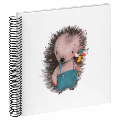 Spiraal fotoboek Kids - 40 pagina's, 25x25 cm 25x25 cm | hedgehog