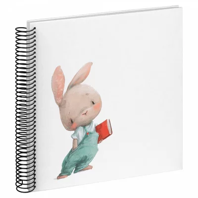 Spiraal fotoboek Kids - 40 pagina's, 25x25 cm 25x25 cm | rabbit