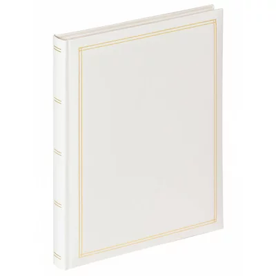 Zelfklevend fotoalbum Monza - 30 pagina's, 26x30 cm 30 Seiten | wit