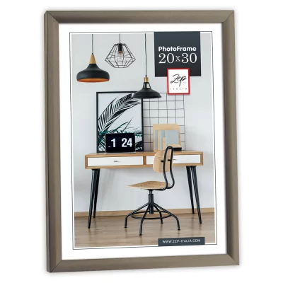 Kunststof kader Louis 10x15 cm | brons | normaal glas (2 mm)