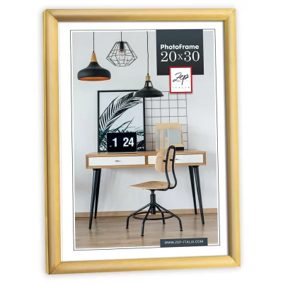 Kunststof kader Louis 10x15 cm | goud | normaal glas (2 mm)