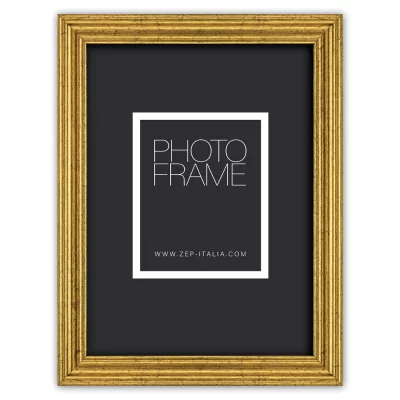 Kunststof kader Empoli 10x15 cm | goud | normaal glas (2 mm)