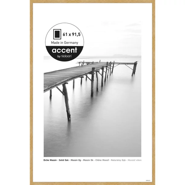 Cadre en chêne Scandic 61x91,5 cm | chêne | verre standard (2 mm)