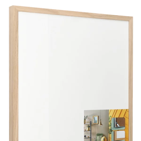 Cadre amovible en aluminium série 1125 13x18 cm | chêne placage véritable naturel | verre standard (2 mm)