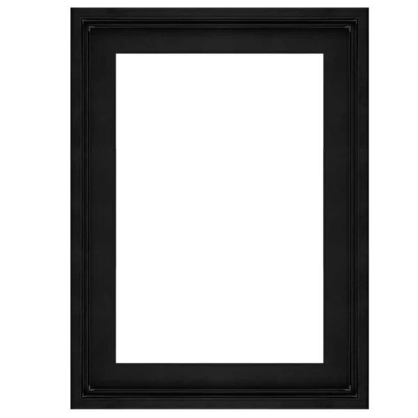 Schattenfugenrahmen FLOATS mit Stufe 18x24 cm | Schwarz mit Stufe | Leerrahmen (ohne Glas und Rückwand)