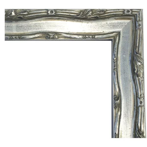 Holz Bilderrahmen CHATEAU 361 13x18 cm | Silber | Normalglas (2 mm)