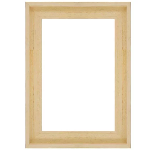 Schattenfugenrahmen "Lech" 24x30 cm | Natur | Leerrahmen (ohne Glas und Rückwand)