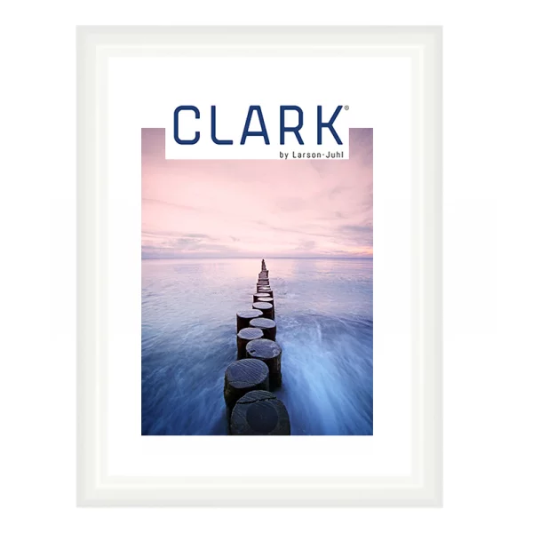 Cadre en aluminium série 415 - sur mesure blanc, laqué | verre standard (2 mm)