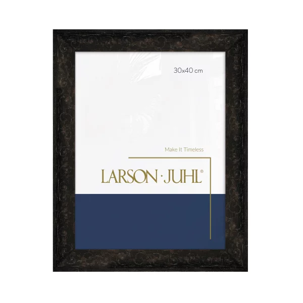Holz Bilderrahmen MANTILLA 4,5 42x59,4 cm (A2) | Black | Normalglas (2 mm)