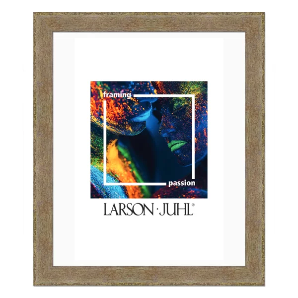 Houten fotolijst MANTILLA - 4,5 40x50 cm | Silver | normaal glas (2 mm)