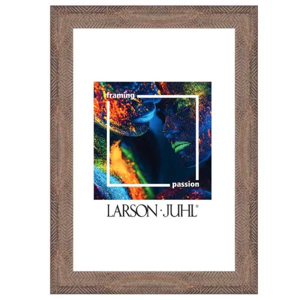 Holz Bilderrahmen Vegabond 2 42x59,4 cm (A2) | Hellbraun | Normalglas (2 mm)