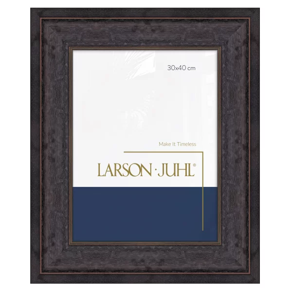 Cadre baroque MAREIS 8,5 - sur mesure ébène français | verre standard (2 mm)