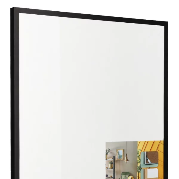 Alu Bilderrahmen BARTH - Serie 916 - Maßanfertigung Schwarz | Normalglas (2 mm)