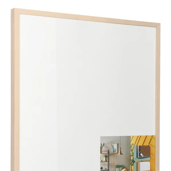 Cadre amovible en aluminium série 916 13x18 cm | érable, placage véritable | verre standard (2 mm)