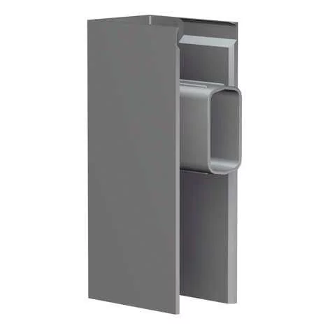 Endkappe Click Rail PRO 25er-Set | grau