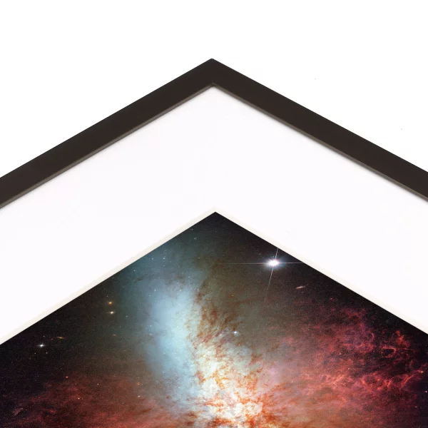 1,4 mm Standard-Passepartout - Maßanfertigung Hellweiß