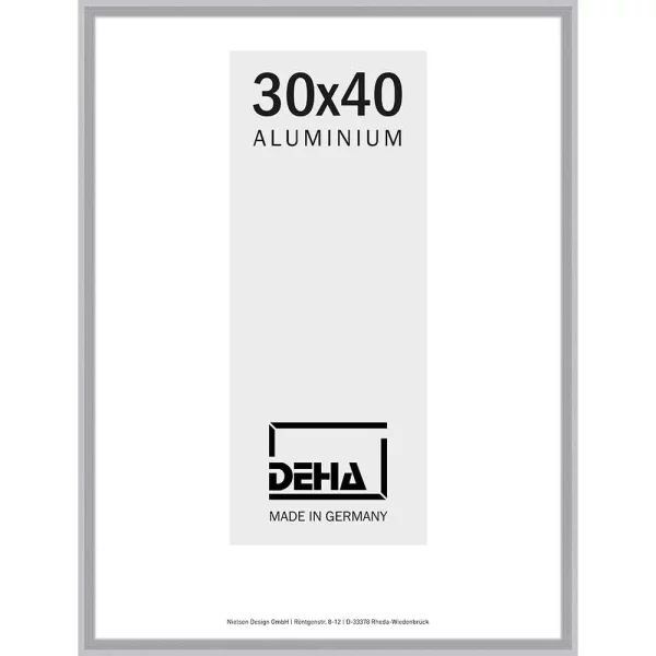 Alu-Bilderrahmen Mizar Sonderzuschnitt Natur matt | Normalglas (2 mm)