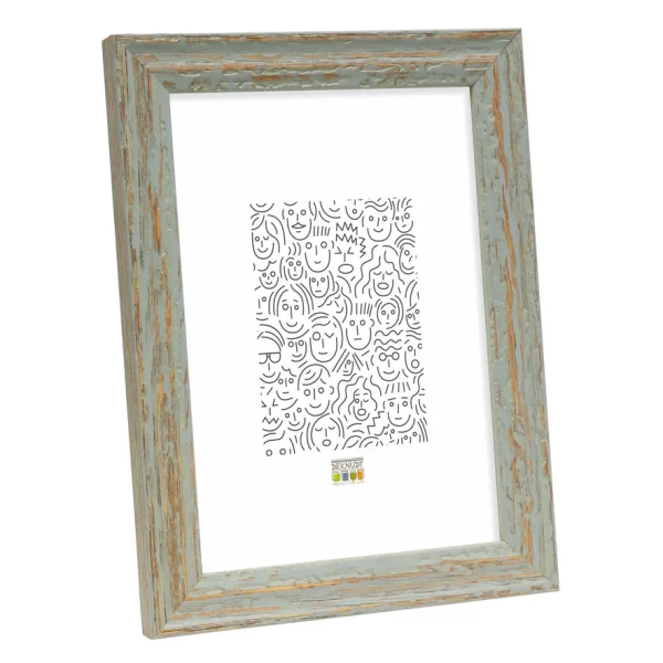 Cadre en bois Ballay 10x15 cm | vert | verre standard (2 mm)