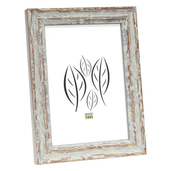 Cadre en bois Ballay 10x15 cm | blanc | verre standard (2 mm)