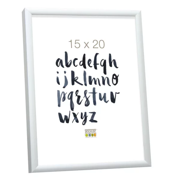 Alu Bilderrahmen Julie 30x30 cm | Silber matt | Normalglas (2 mm)