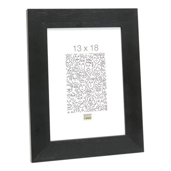 Cadre en bois Lotte 40x60 cm | noir | verre standard (2 mm)