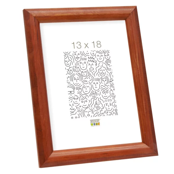 Cadre en bois Luise 10x15 cm | brun | verre standard (2 mm)