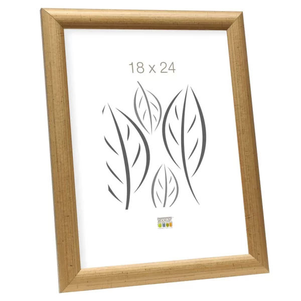 Cadre en bois Luise 10x15 cm | or | verre standard (2 mm)