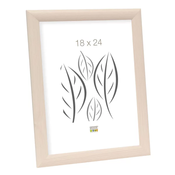 Cadre en bois Luise 10x15 cm | blanc | verre standard (2 mm)