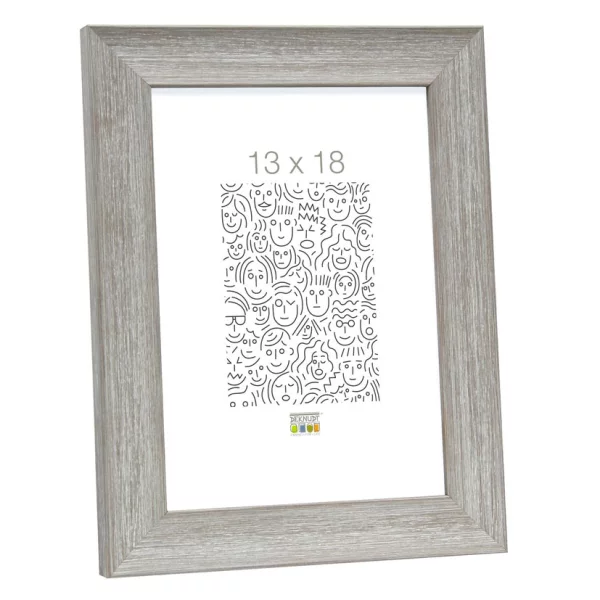 Kunststoff Bilderrahmen Arthur 10x15 cm | Beige | Normalglas (2 mm)