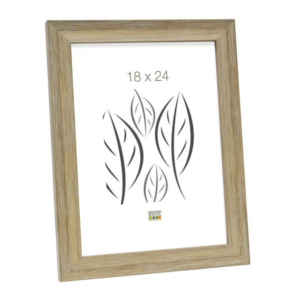Kunststoff Bilderrahmen Arthur 10x15 cm | Braun | Normalglas (2 mm)