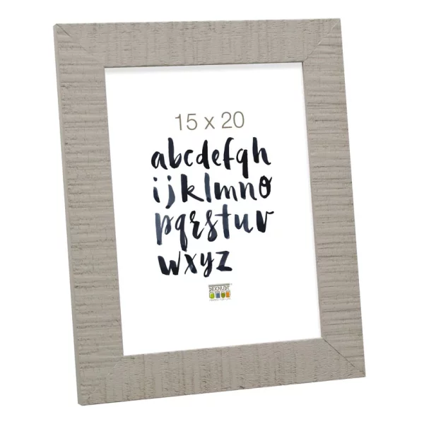 Cadre en bois Mila 15x15 cm | beige | verre standard (2 mm)
