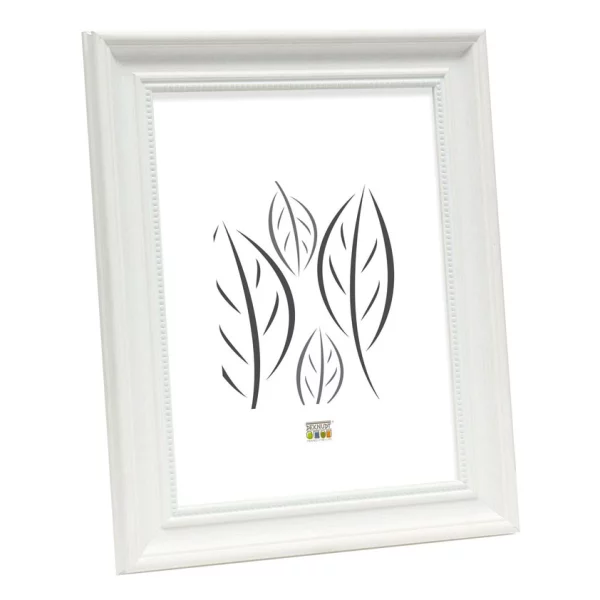 Cadre vintage Stoumont 10x15 cm | blanc | verre standard (2 mm)