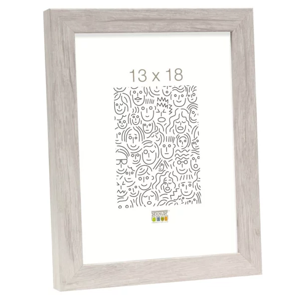 Holz Bilderrahmen Paul 40x50 cm | Natur hell | Normalglas (2 mm)