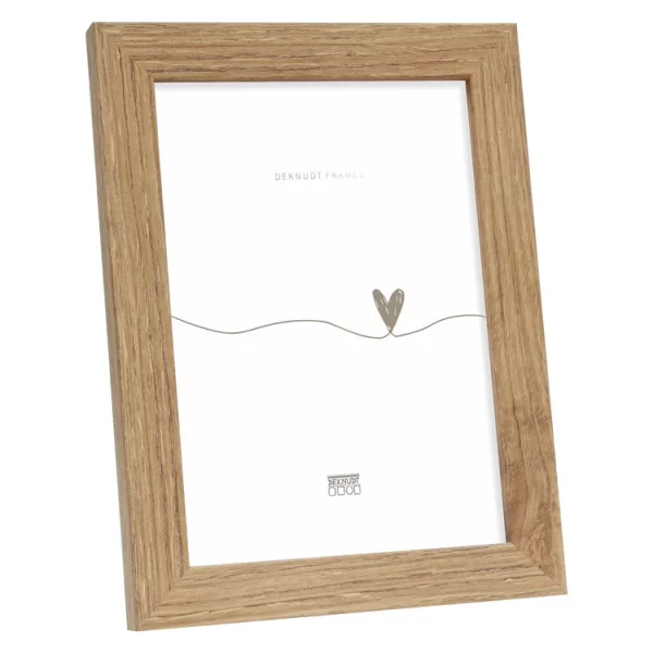 Holz Bilderrahmen Lina 10x15 cm | Braun | Normalglas (2 mm)