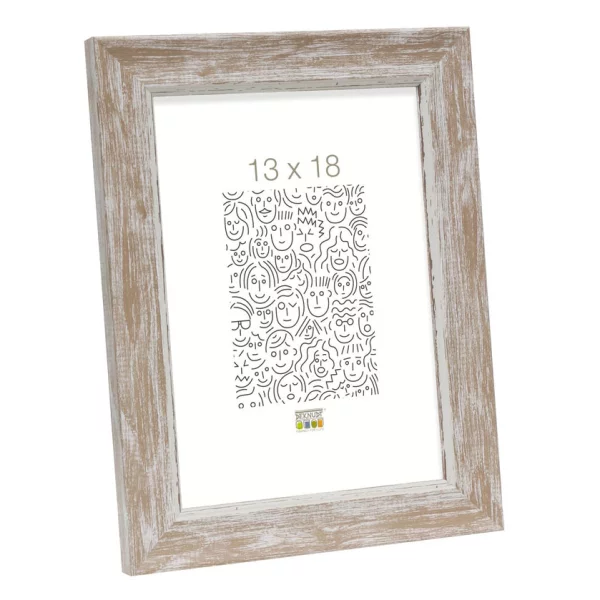 Cadre en plastique Neerlanden 15x15 cm | beige | verre standard (2 mm)