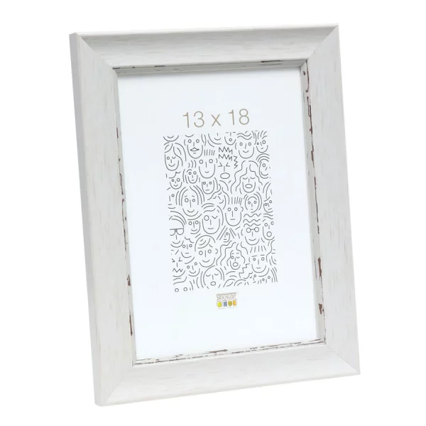 Cadre en plastique Neerlanden 20x20 cm | blanc | verre standard (2 mm)