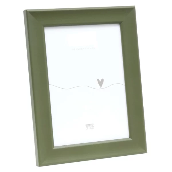 Cadre en bois Evergem 10x15 cm | vert | verre standard (2 mm)
