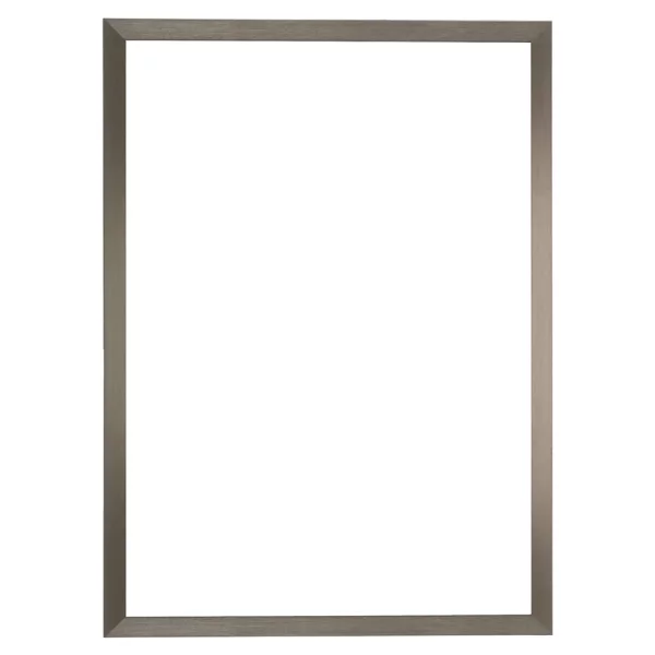 Cadre pour toile sur châssis 30x40 cm | argent | cadre vide (sans verre ni panneau arrière)
