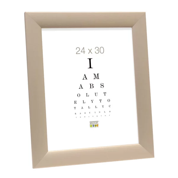 Holz Bilderrahmen Nathan 30x45 cm | Bronze | Normalglas (2 mm)