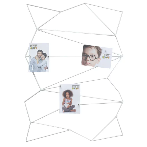 Magnetisches Gitter Memoboard 50x70 cm | Weiß