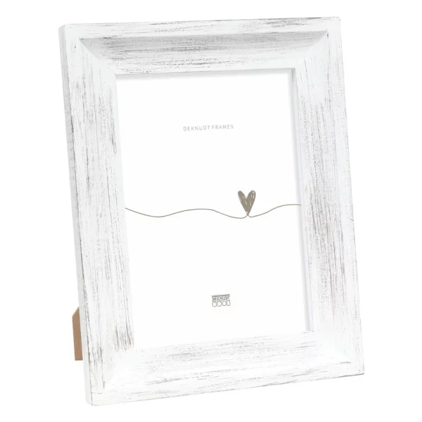 Cadre en bois Alba 10x15 cm | blanc | verre standard (2 mm)