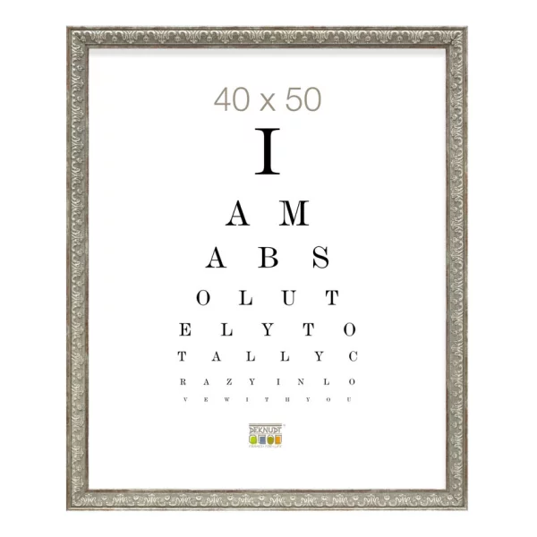 Cadre photo Vintage 10x15 cm | argent | verre standard (2 mm)
