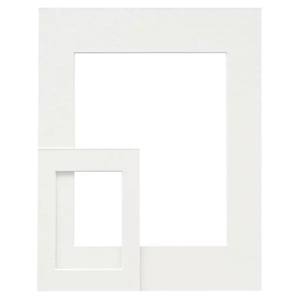 Passe-partout standard 13x13 cm (9x9 cm) | blanc beige