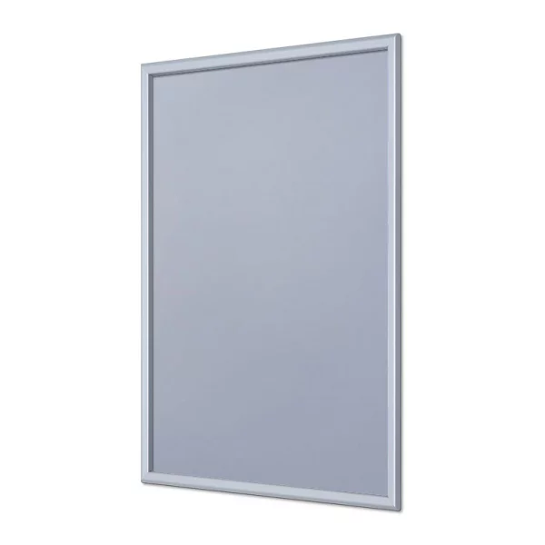 Klapprahmen, 32 mm mit Diebstahlsicherung 70x100 cm | Ecken auf Gehrung | Kunstglas mattiert (1 mm)