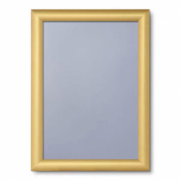 Cadre pour affiche Color, 25 mm 21x29,7 cm (A4) | or mat | verre synthétique mat (1 mm)