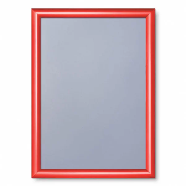 Klapprahmen Color, 25 mm 29,7x42 cm (A3) | Verkehrsrot RAL 3020 | Kunstglas mattiert (1 mm)