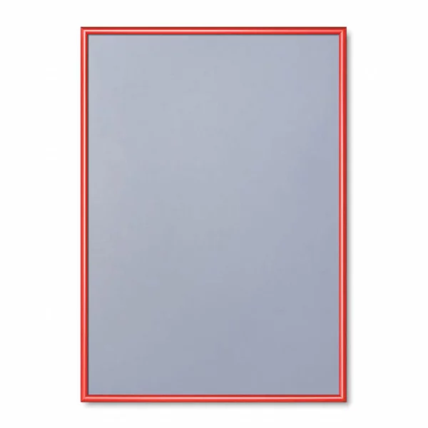 Klapprahmen Color, 25 mm 70x100 cm | Verkehrsrot RAL 3020 | Kunstglas mattiert (1 mm)